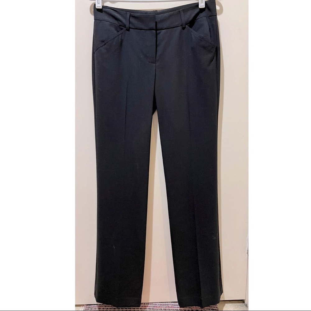 Theory relaxed fit black dress pants